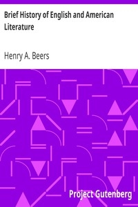 Brief History of English and American Literature