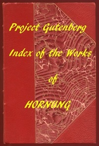 Index of the Project Gutenberg Works of E. W. Hornung