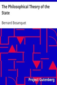The Philosophical Theory of the State