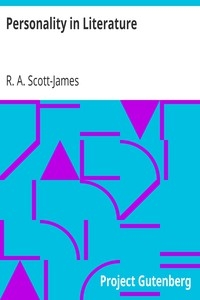 Personality in Literature