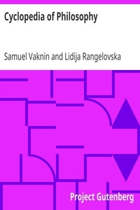 Cyclopedia of Philosophy