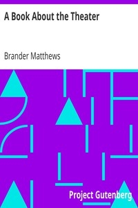A Book About the Theater