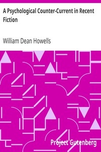 A Psychological Counter-Current in Recent Fiction