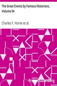 The Great Events By Famous Historians, Volume 04