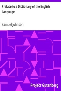 Preface to a Dictionary of the English Language