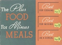 The Plus Food for Minus Meals