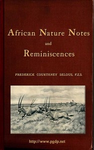 African Nature Notes and Reminiscences