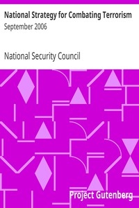 National Strategy for Combating Terrorism September 2006