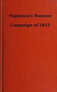 Napoleon's Russian Campaign of 1812