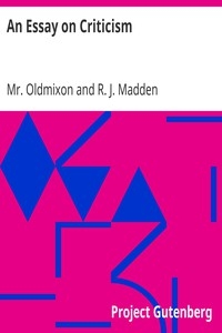 An Essay on Criticism