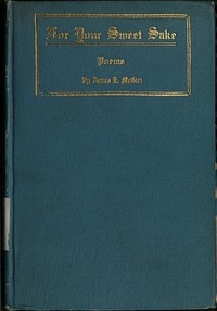 For Your Sweet Sake: Poems