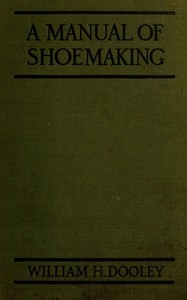 A Manual of Shoemaking and Leather and Rubber Products