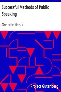 Successful Methods of Public Speaking