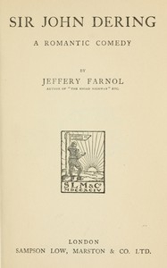 Sir John Dering: A romantic comedy