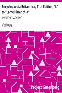 Encyclopaedia Britannica, 11th Edition, 
