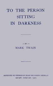 To the Person Sitting in Darkness