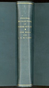 Personal Recollections of Pardee Butler