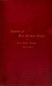 Reprint of Two Tracts 1. An essay on gleets. 2. An enquiry into the nature, cause, and cure of a singular disease of the eyes
