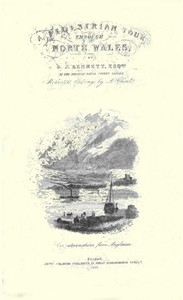 The Pedestrian's Guide through North Wales A tour performed in 1837