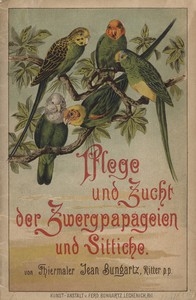 Pflege und Zucht der Zwergpapageien und Sittiche Kurze Anleitung zur Behandlung und Pflege