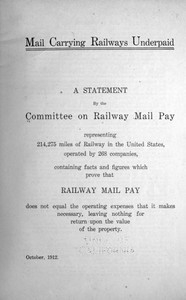 Mail Carrying Railways Underpaid