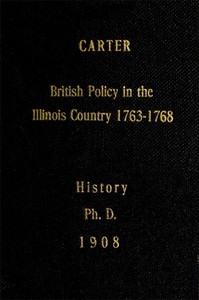 السياسة البريطانية في دولة إلينوي ، 1763-1768