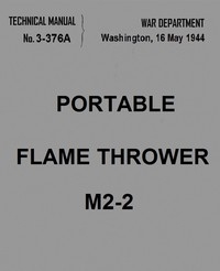 Portable Flame Thrower M2-2