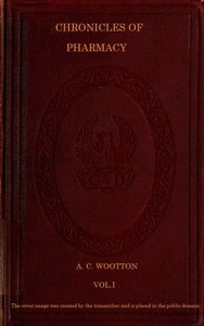 سجلات الصيدلة ، المجلد. 1 من 2)