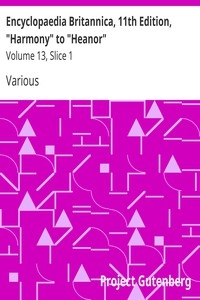 Encyclopaedia Britannica, 11th Edition, 