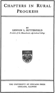 Chapters in Rural Progress