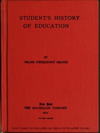 A student's history of education