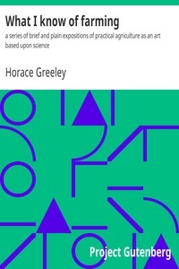 What I know of farming: a series of brief and plain expositions of practical agriculture as an art based upon science