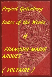 Index of the PG Works of Voltaire in English