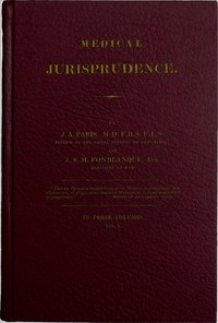 Medical Jurisprudence, Volume 1 (of 3)