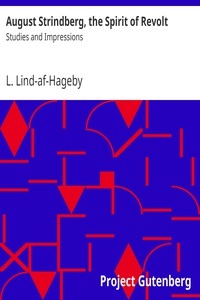 August Strindberg, The Spirit Of Revolt: Studies And Impressions