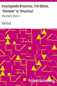 Encyclopaedia Britannica, 11th Edition, 