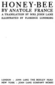Honey-Bee 1911