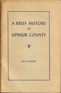 A Brief History of Upshur County