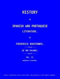 History of Spanish and Portuguese Literature (Vol 2 of 2)