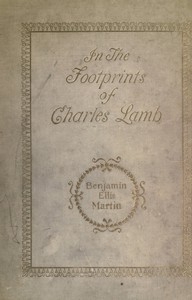 In the Footprints of Charles Lamb