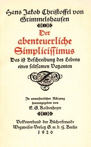 Der Abenteuerliche Simplicissimus