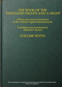 The Book of the Thousand Nights and a Night — Volume 07