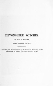 Devonshire Witches