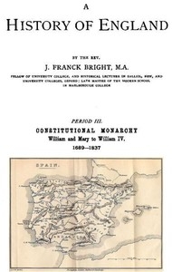 A History Of England, Period Iii. Constitutional Monarchy