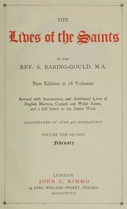 The Lives Of The Saints, Volume 02 (of 16): February