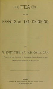 Tea and the effects of tea drinking