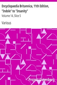 Encyclopaedia Britannica, 11th Edition, 