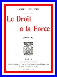 Le droit à la force