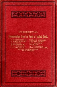 A Book Written by the Spirits of the So-Called Dead