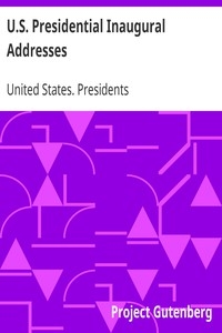 U.S. Presidential Inaugural Addresses